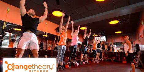 group fitness workout at orange theory